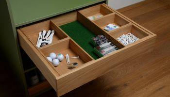 Golfschrank Utensilienschublade